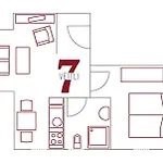 Apartment 7schwaben - 7 Vollausgestattete Unter Einem Dach Mitten In - Kueche - Bad - Wlan - Waschmaschine - Kostenloses Parken - E-bike-garage Mit Ladestation - Altstadt, Bus, Bahn, E-ladestation Unter 5 Min - Barrierefrei - Rollstuhlgerec