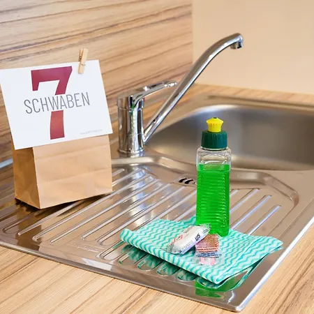 7schwaben - 7 Vollausgestattete Unter Einem Dach Mitten In - Kueche - Bad - Wlan - Waschmaschine - Kostenloses Parken - E-bike-garage Mit Ladestation - Altstadt, Bus, Bahn, E-ladestation Unter 5 Min - Barrierefrei - Rollstuhlgerec 바트우라하